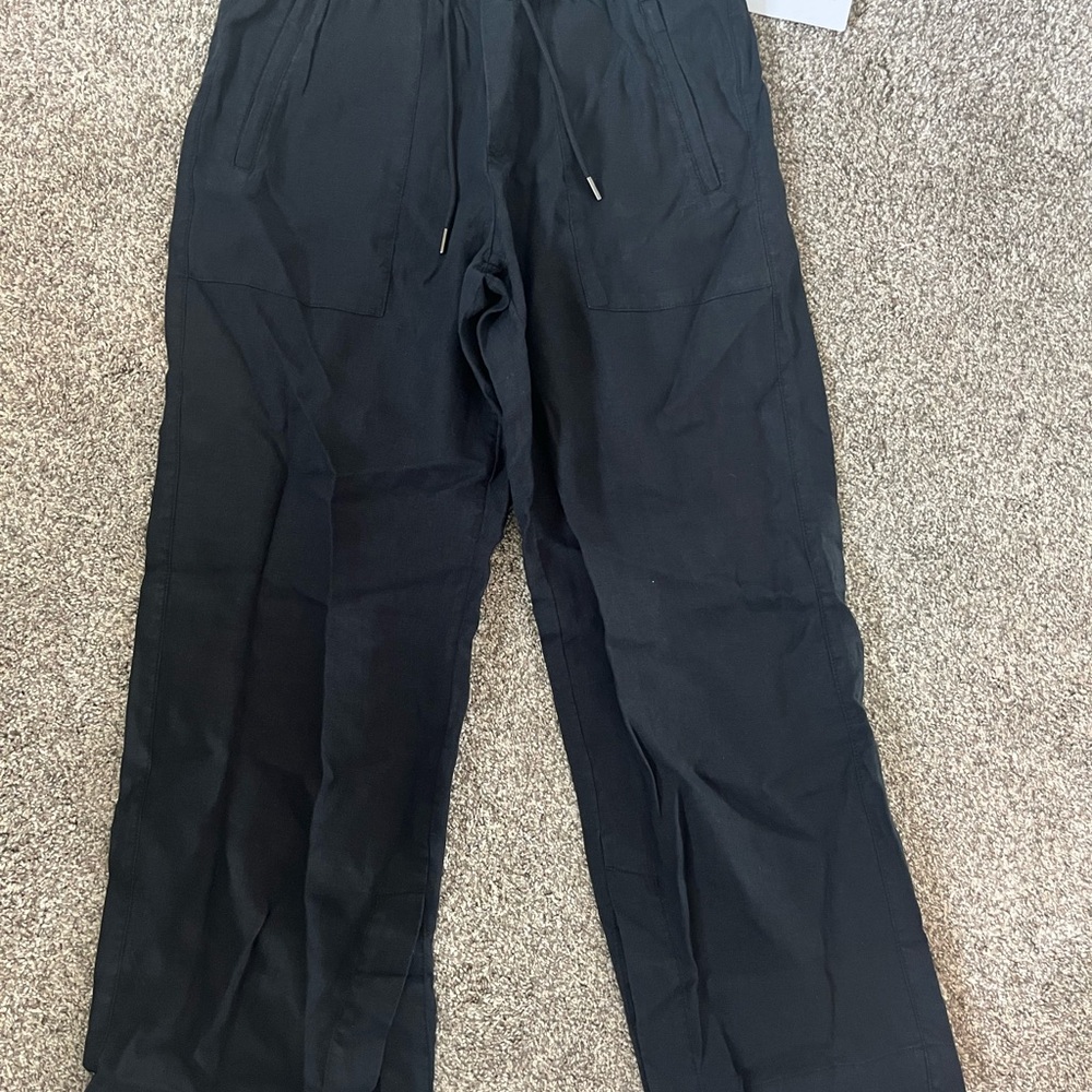 Athleta Retreat Linen Wide Leg Pant